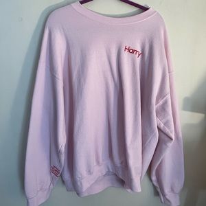 Harry Styles Pink Crewneck